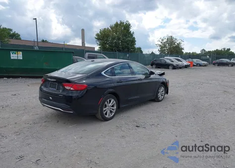 2015 Chrysler 200 Limited из США, поврежденный, VIN 1C3CCCAB4FN655171